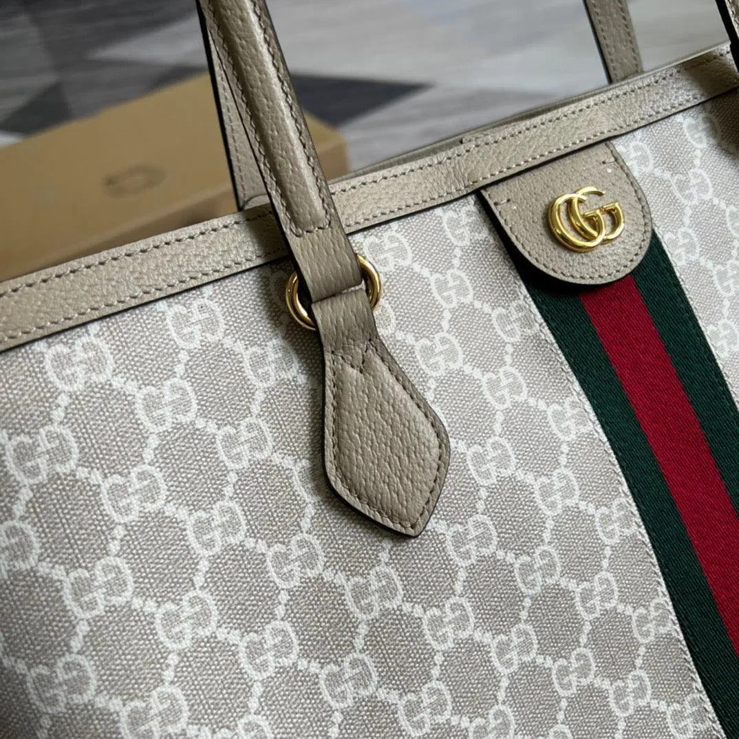 gg Ophidia Medium gg Tote Beige For Women, Women&#8217;s Bags 15in/38cm gg ‎631685 UULAG 9682