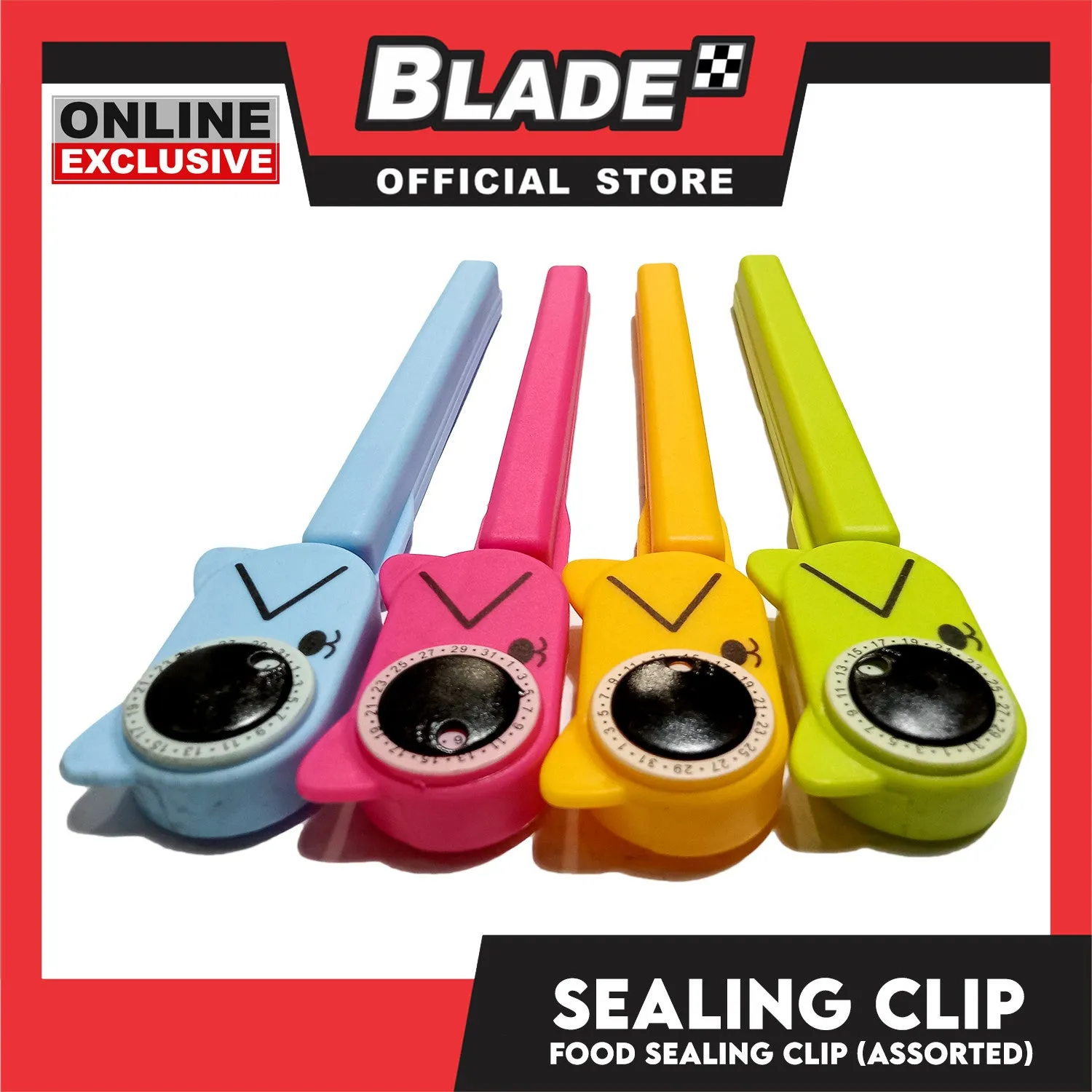 Gifts Food Sealing Clip (Assorted Colors)