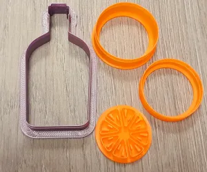 Gin & Tonic Cookie Cutter Set