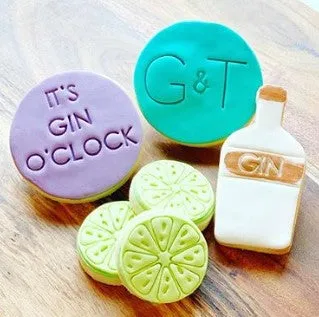 Gin & Tonic Cookie Cutter Set