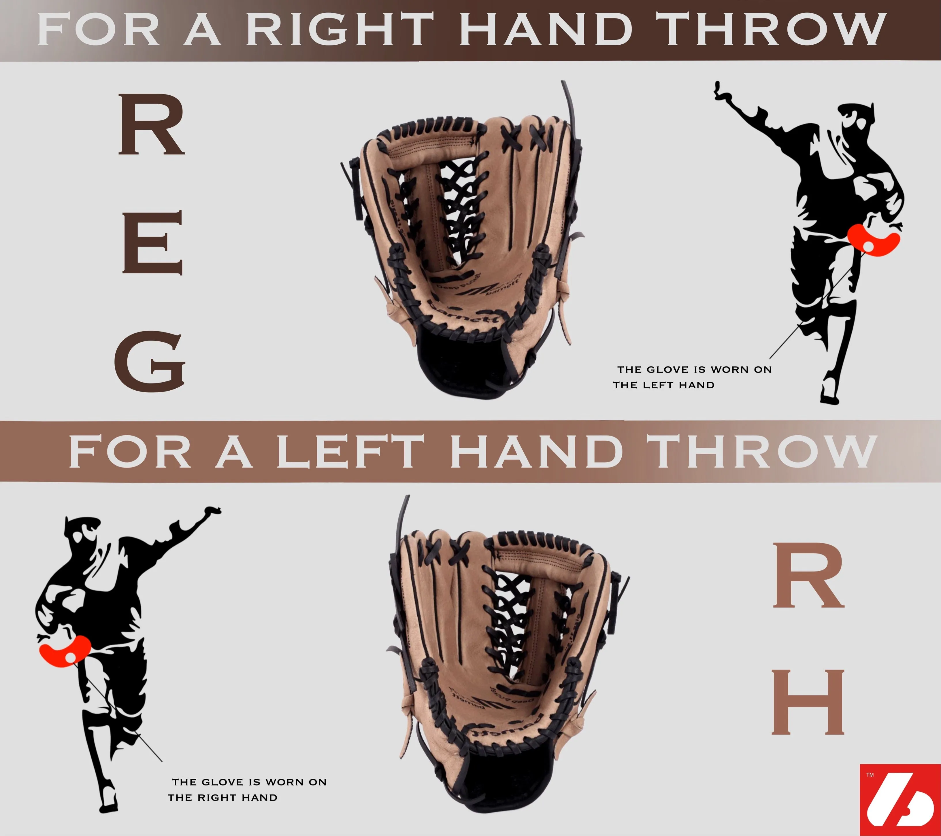GL-115 Competition infield  baseball glove 11.5, Brown