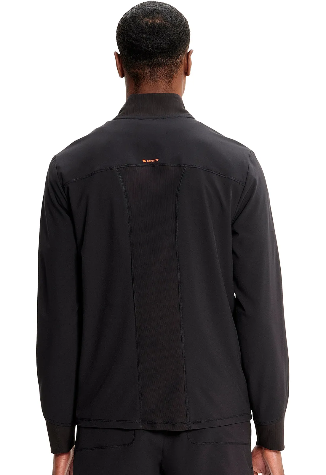 GNR8 IN350A Men's Zip Front Jacket Black