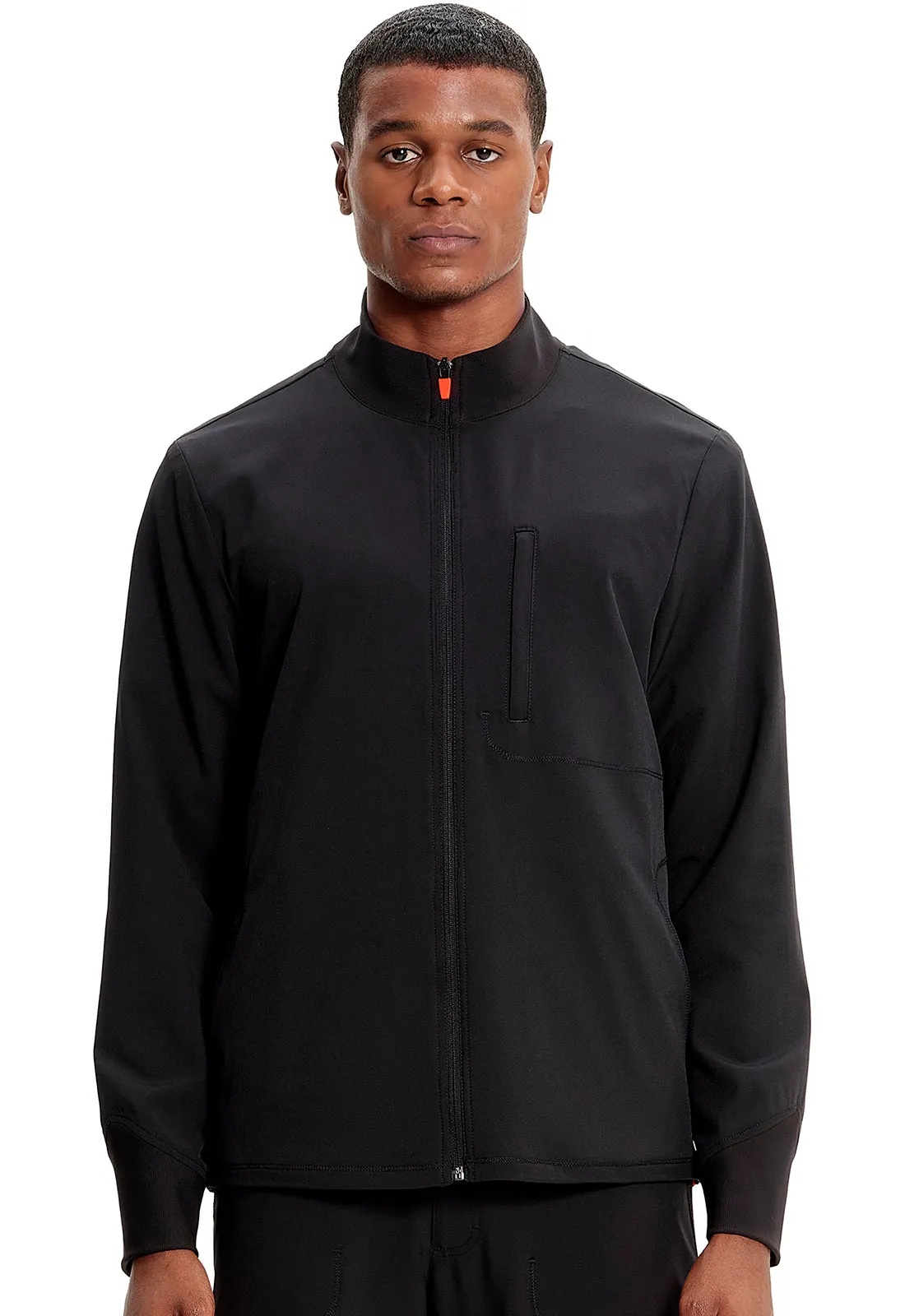 GNR8 IN350A Men's Zip Front Jacket Black
