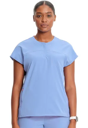 GNR8 IN622A Henley Top Ciel