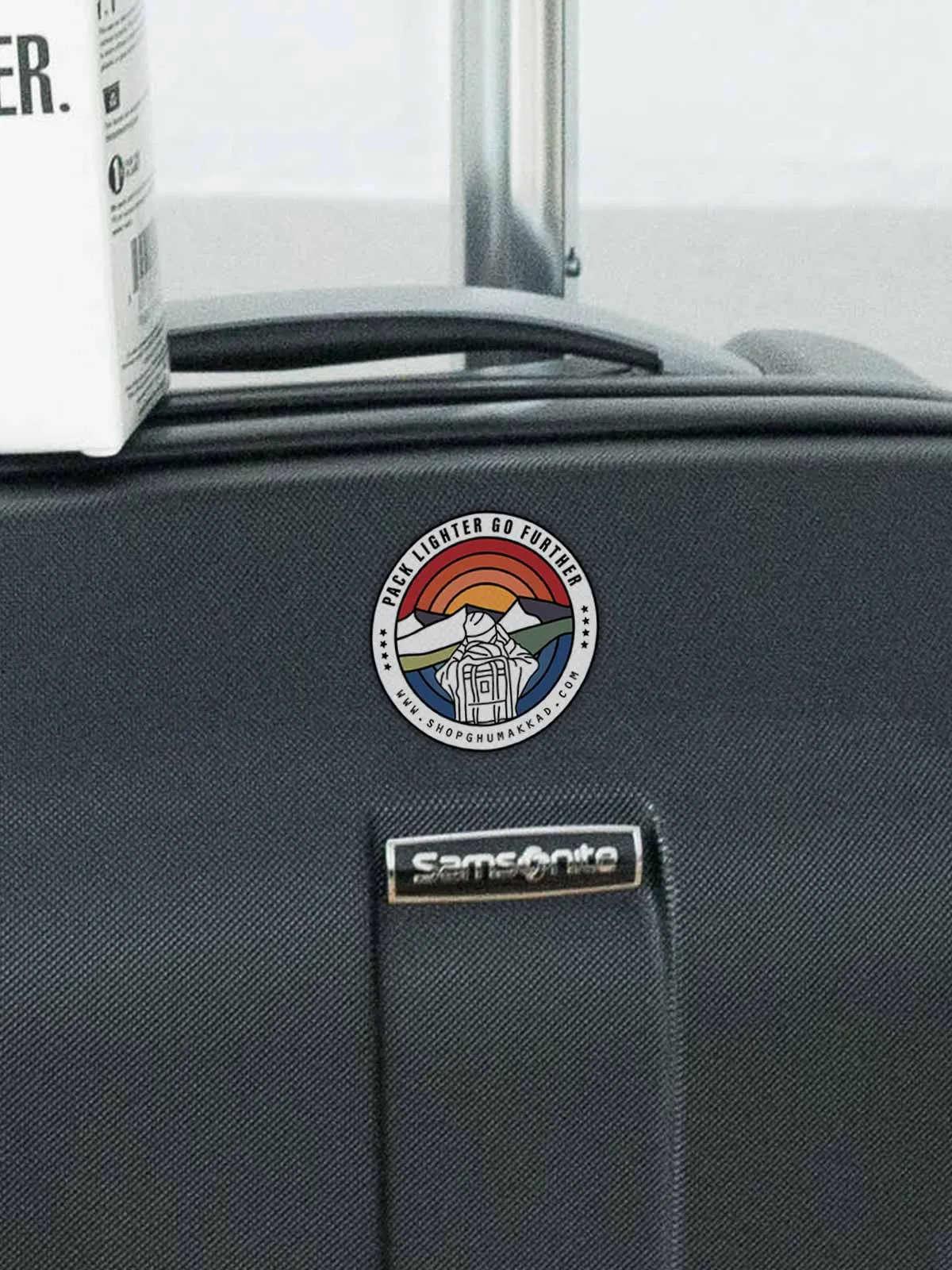 Go Further  | Laptop / Car Sticker