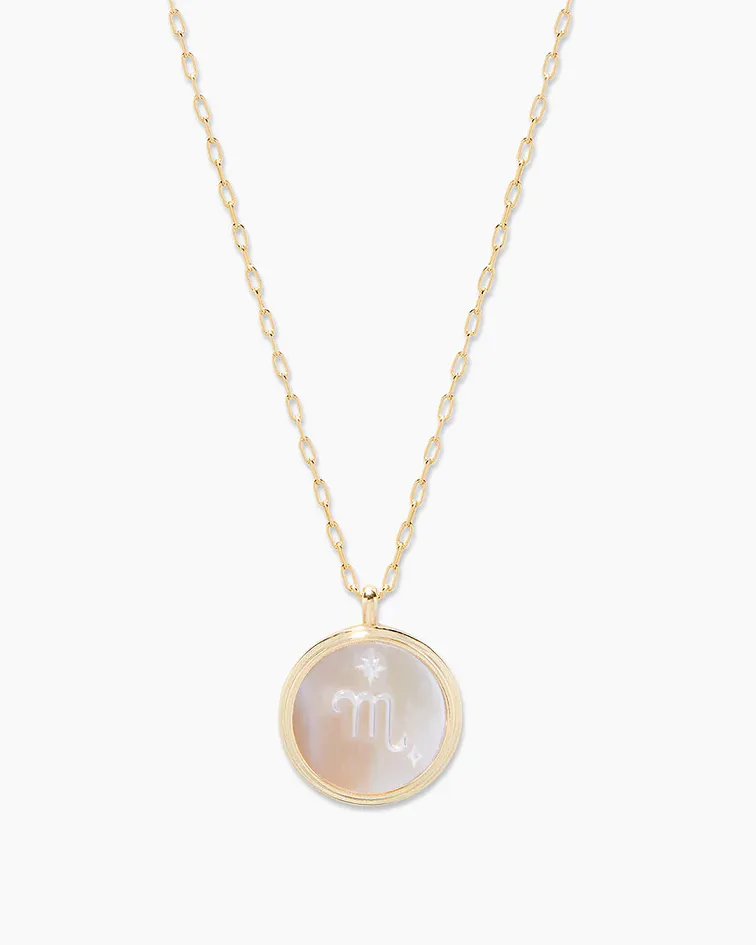 Gorjana Zodiac Necklace - Scorpio