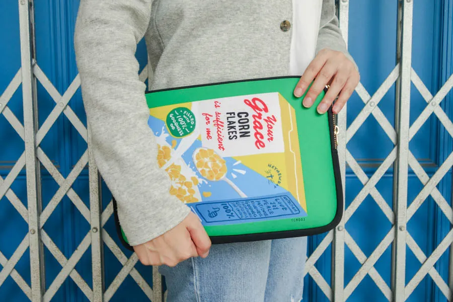 Grace Cereal | Laptop Sleeve {LOVE SUPERMARKET}