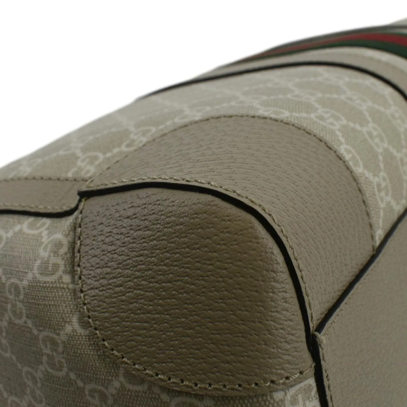 GUCCI Ophidia GG Supreme Canvas Duffle Bag Beige 681295