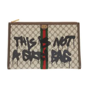 Gucci x Balenciaga Laptop Pouch