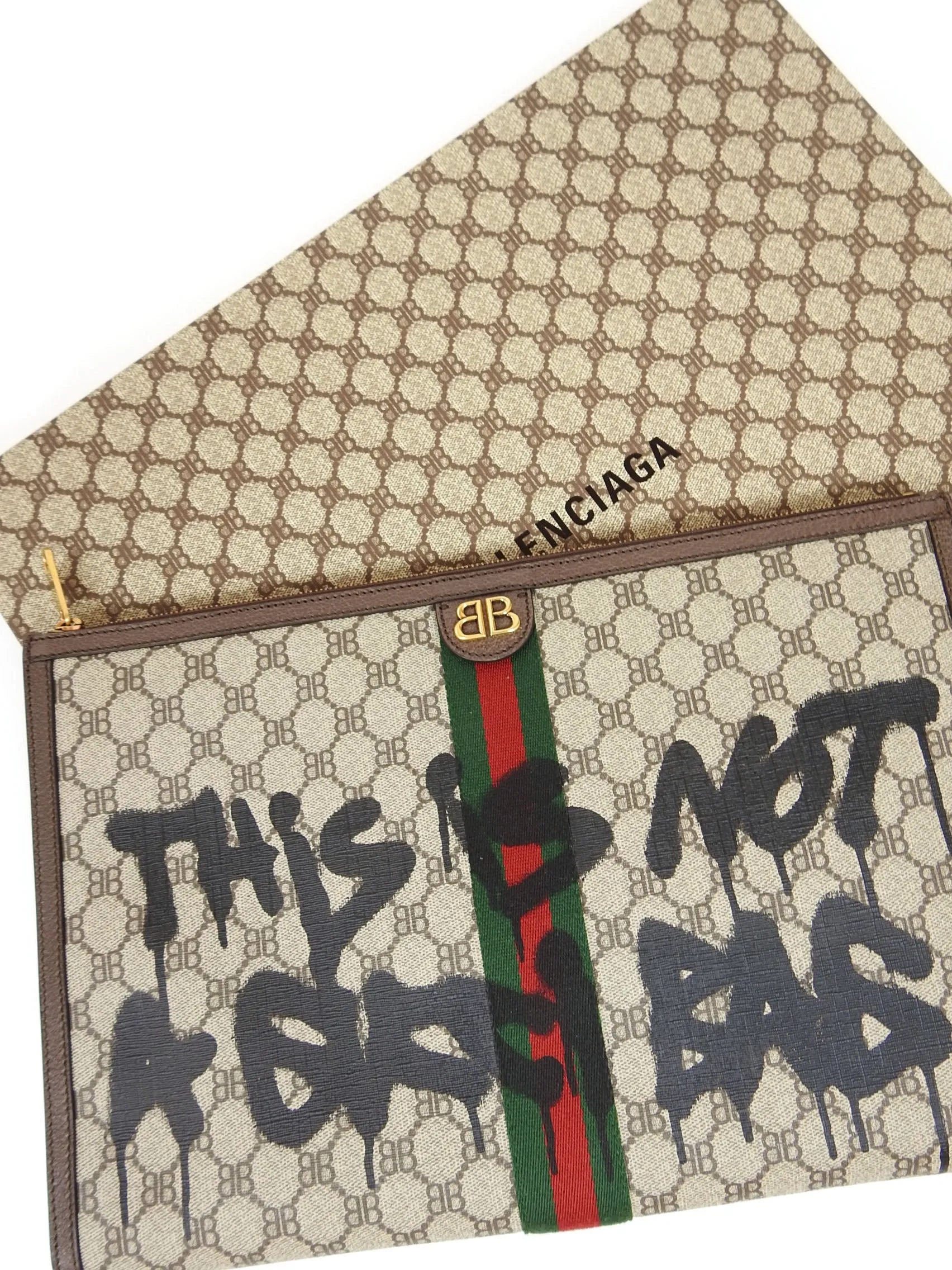 Gucci x Balenciaga Laptop Pouch