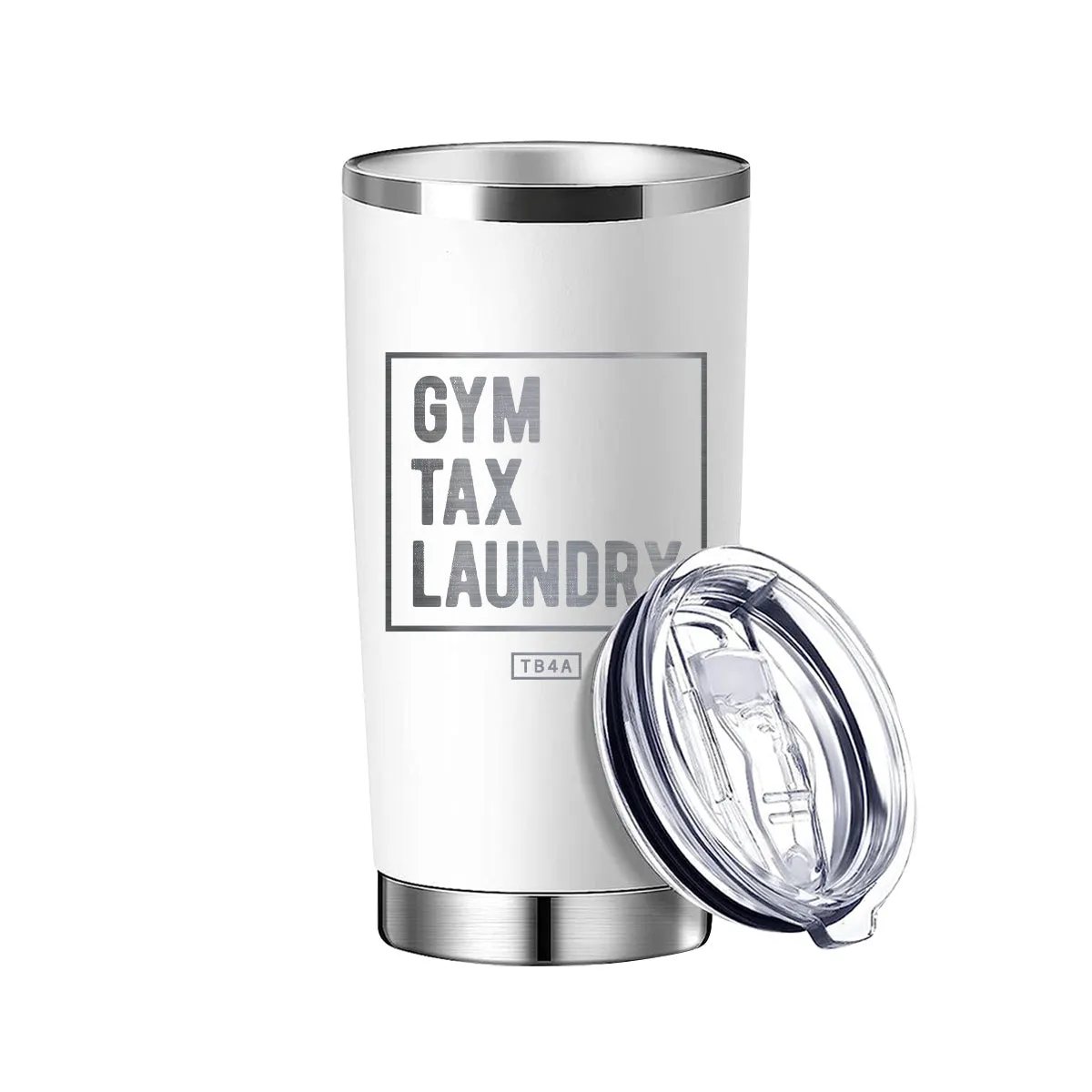 Gym Tax Laundry Tumbler