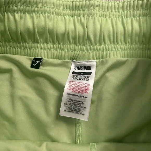 GymShark V2 Neon Green Speed Shorts