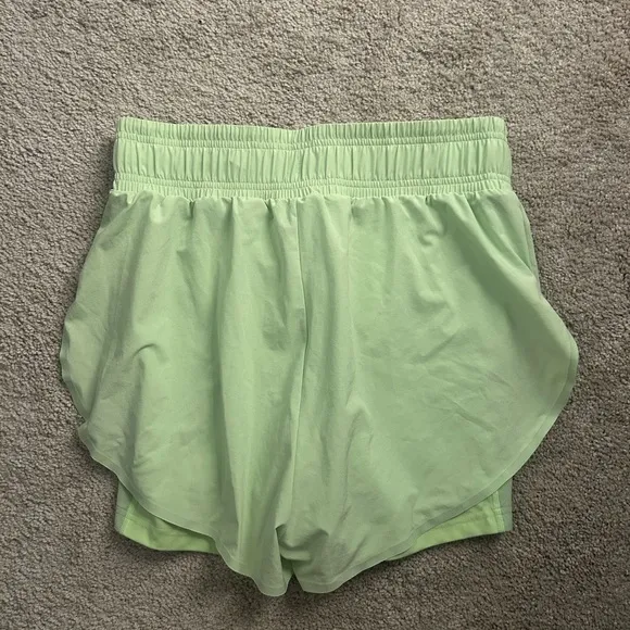 GymShark V2 Neon Green Speed Shorts