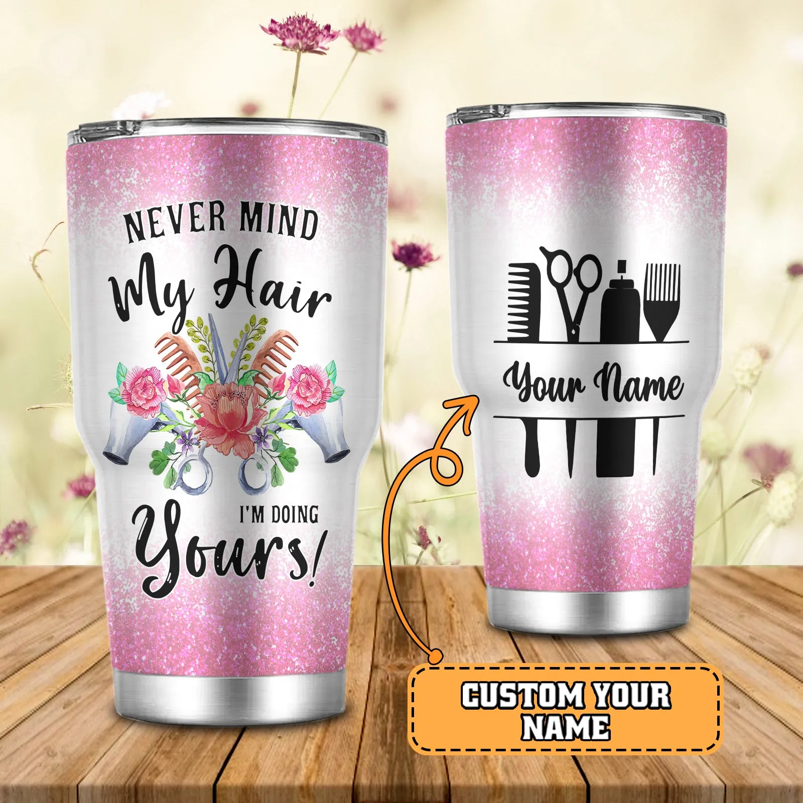 Hair Dresser 01 - Custom Tumbler - Loop - NTP-217