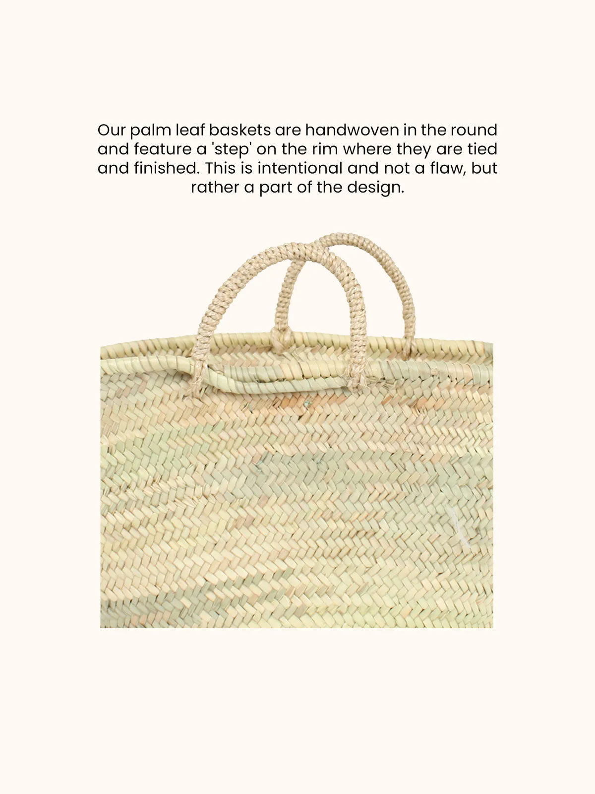 Hand Embroidered Market Basket, Chard