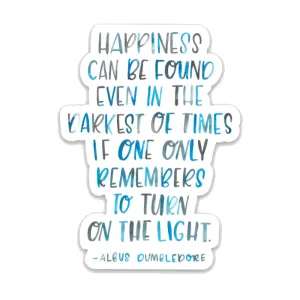 Happiness Can Be Found Sticker