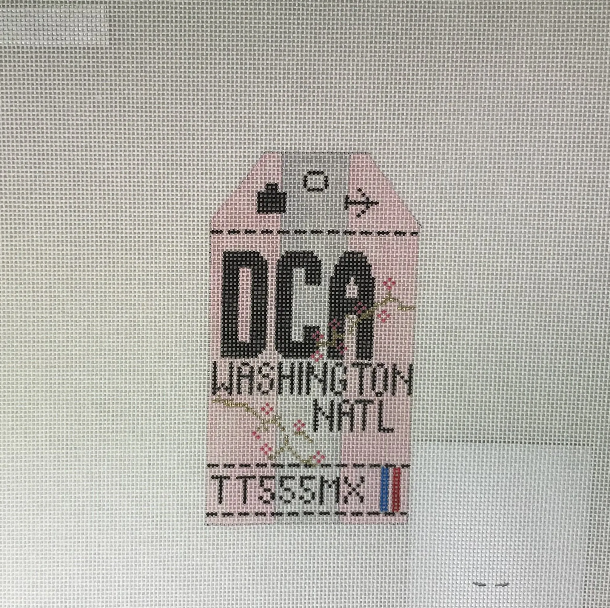Hedgehog Needlepoint HH1 DCA Washington National