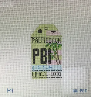 Hedgehog Needlepoint HH1 PBI Palm Beach