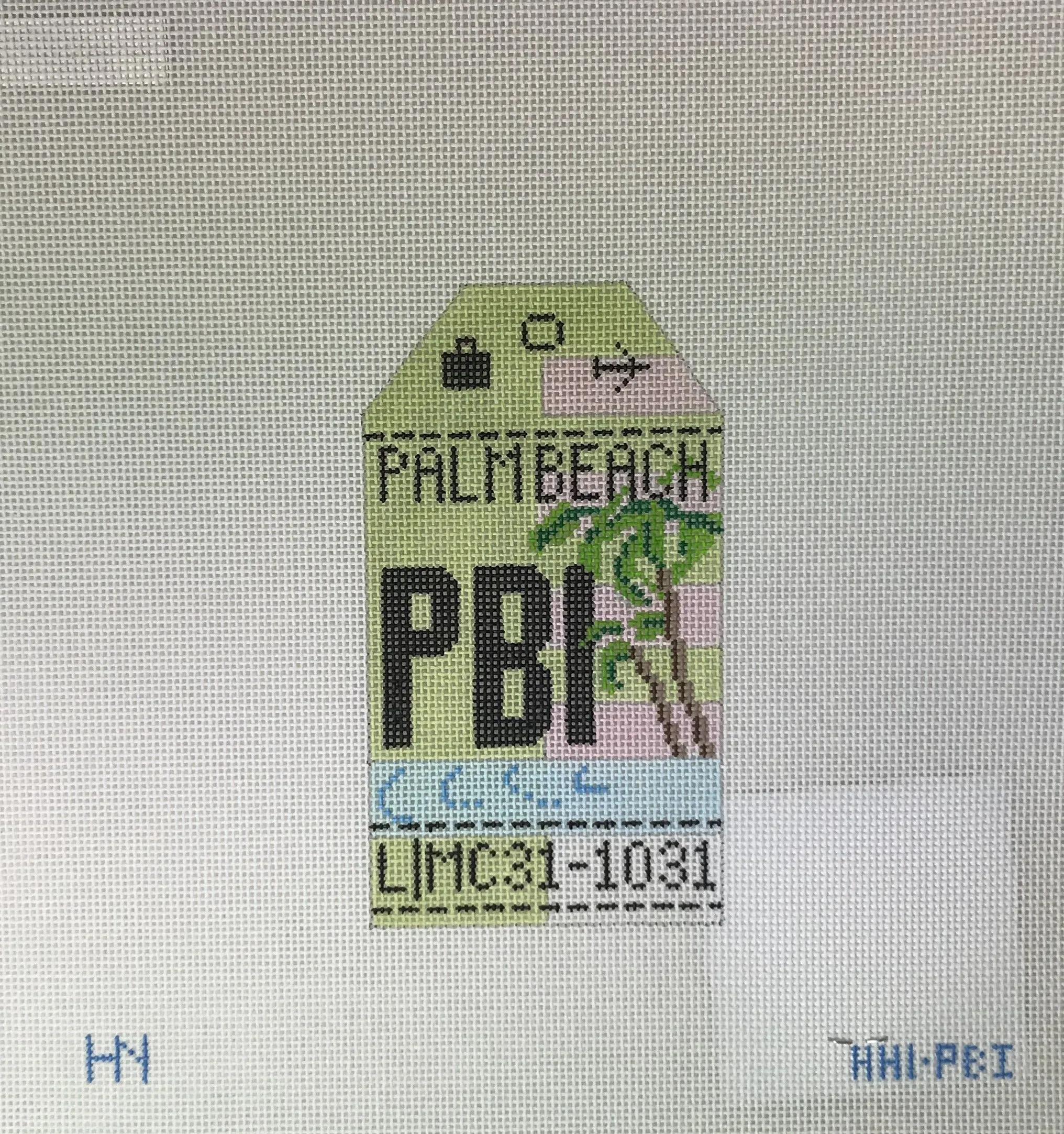Hedgehog Needlepoint HH1 PBI Palm Beach