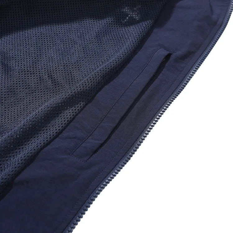 Helas Runner Tracksuit Jacket Navy