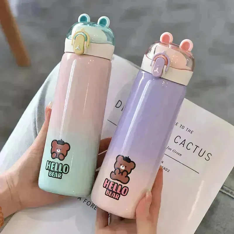 Hello Bear Kids Insulated Bottle (440 ml)