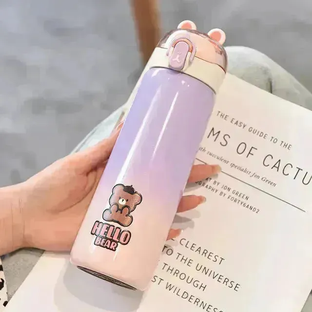 Hello Bear Kids Insulated Bottle (440 ml)