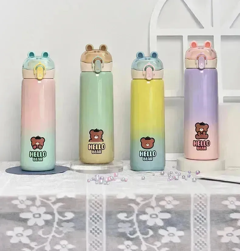 Hello Bear Kids Insulated Bottle (440 ml)