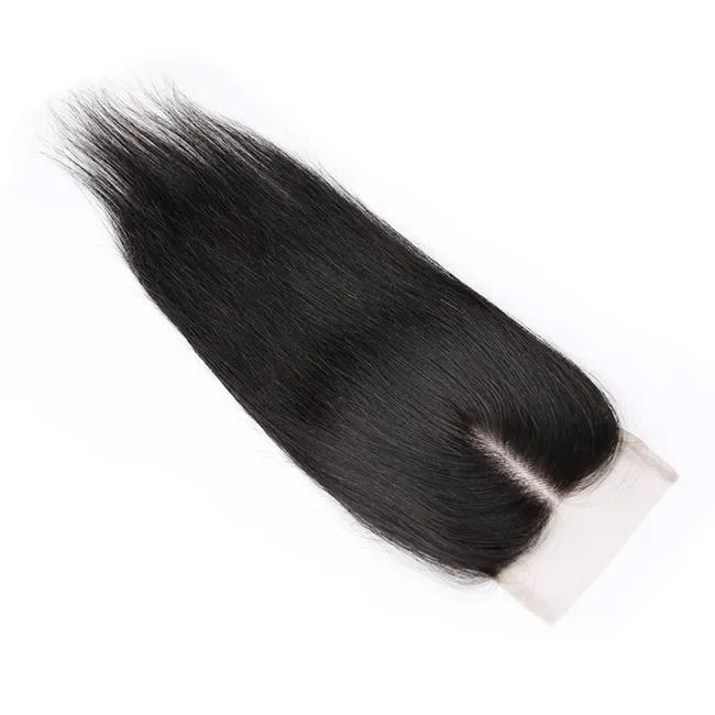 HIHAIR® STRAIGHT LACE CLOSURE 4*4 - 100% HUMAN VIRGIN HAIR