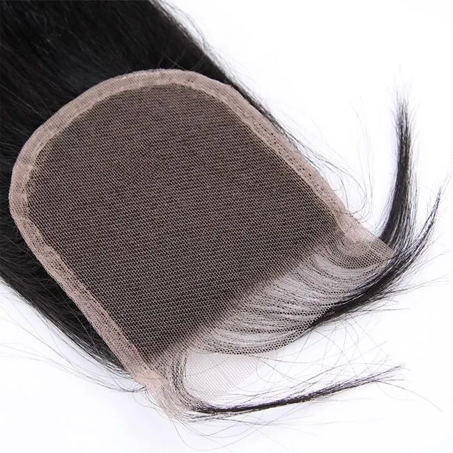 HIHAIR® STRAIGHT LACE CLOSURE 4*4 - 100% HUMAN VIRGIN HAIR