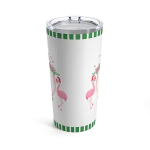 Ho, Ho, Flamingo Tumbler 20oz