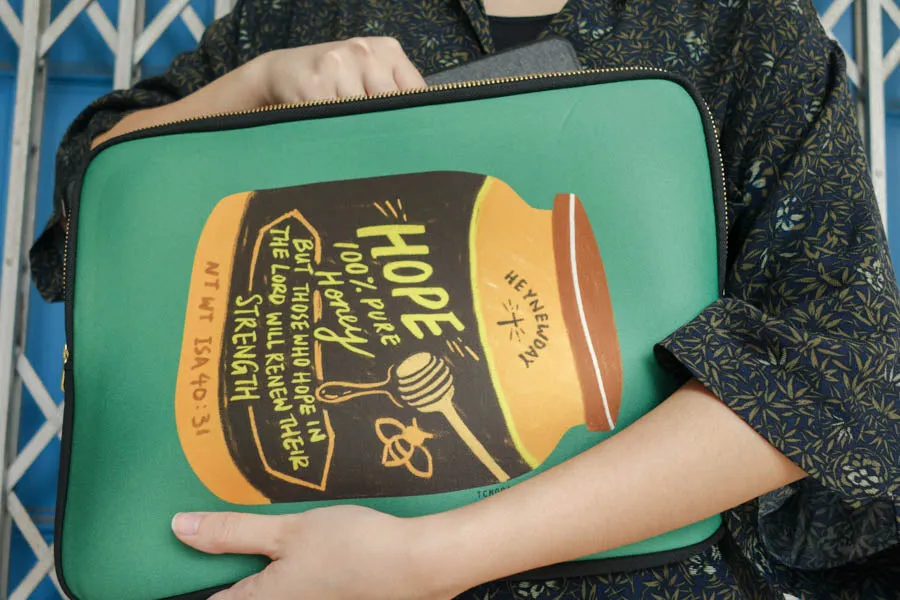 Hope Honey | Laptop Sleeve {LOVE SUPERMARKET}