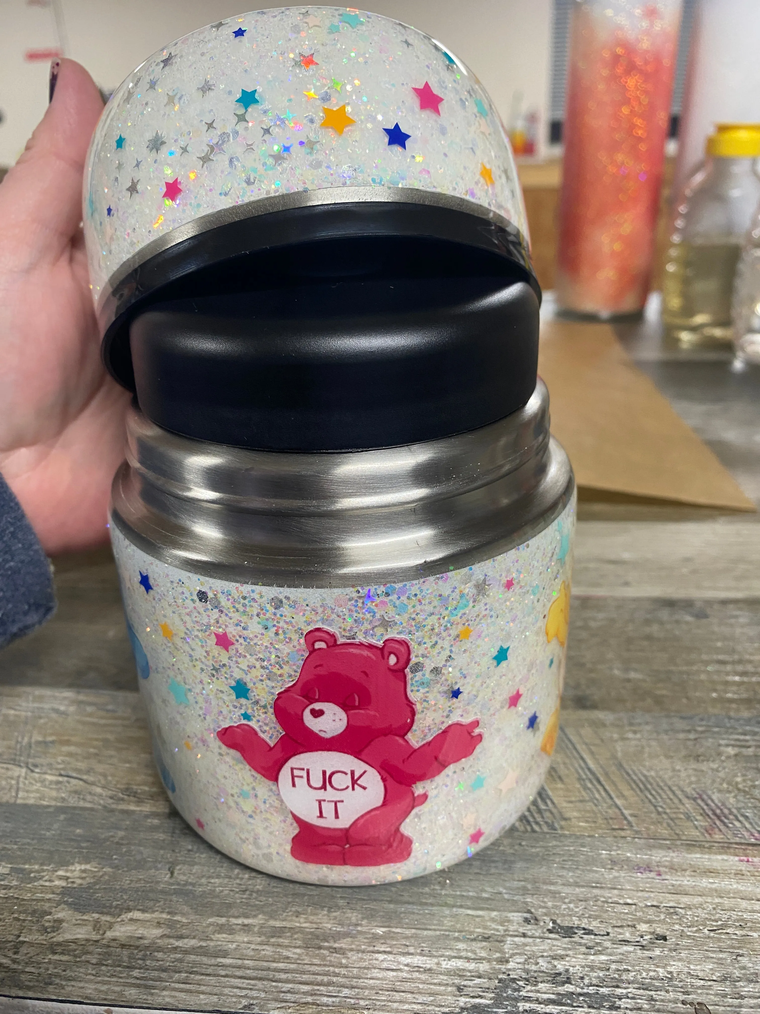 Hot Food Container - Swear Bears FREE SHIPPING