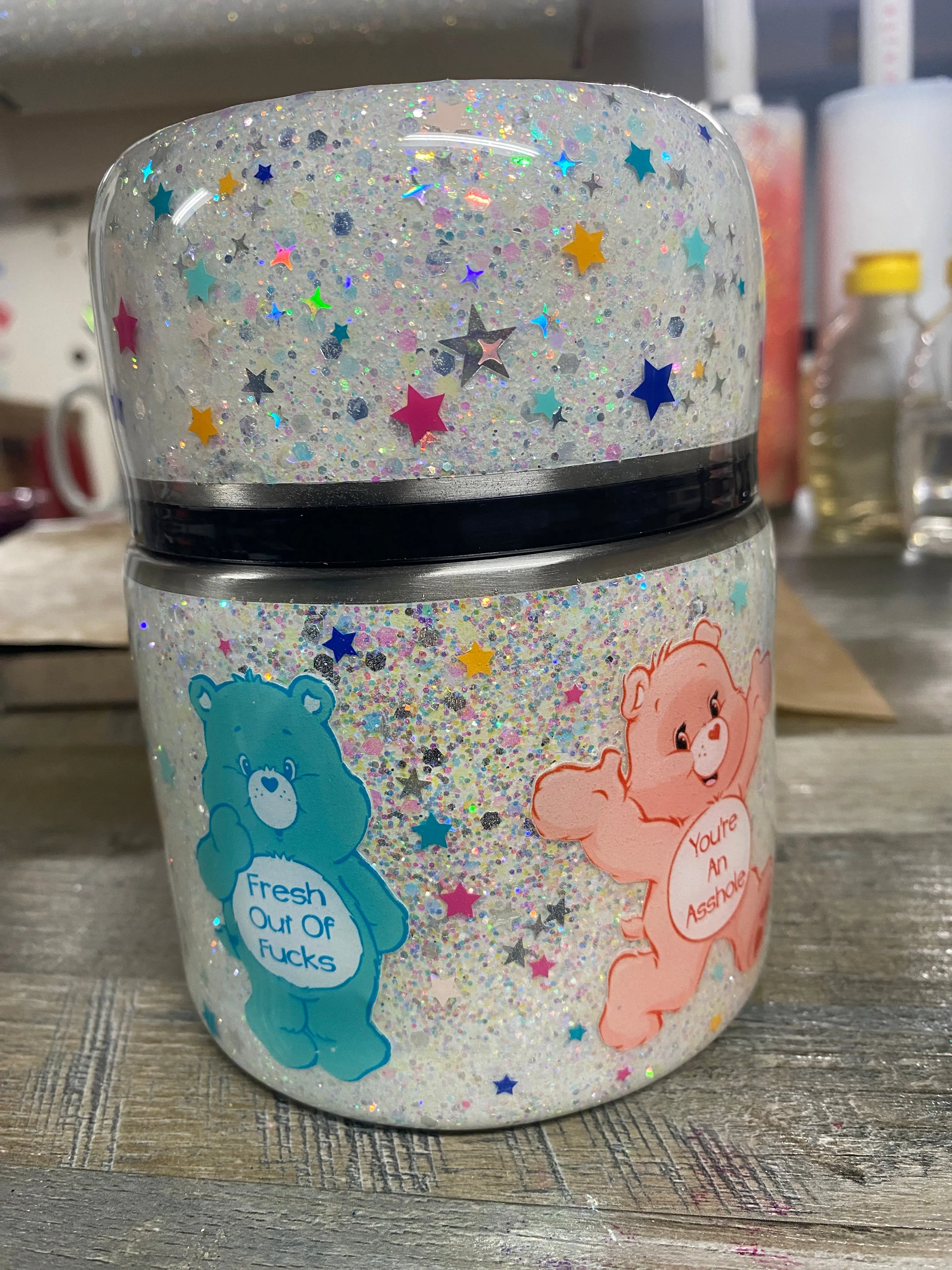 Hot Food Container - Swear Bears FREE SHIPPING