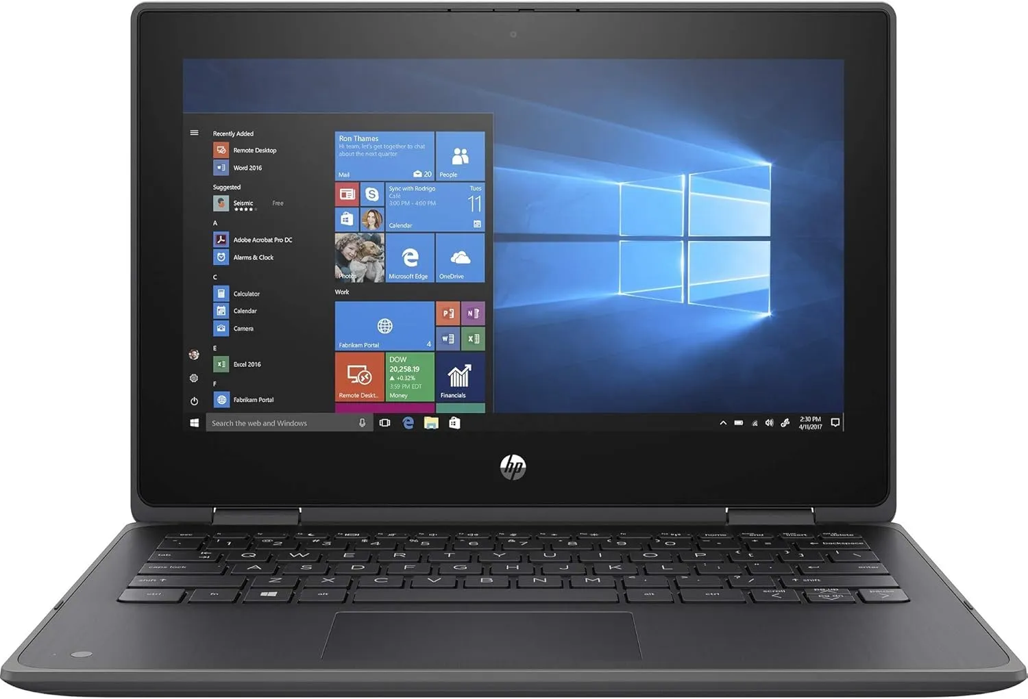 HP ProBook x360 11 G5 EE 12" Touchscreen 4 GB RAM - 200 GB SSD - 8 Generation - Windows 10 Pro