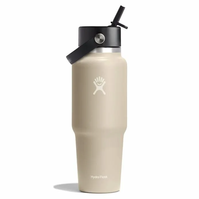 Hydro Flask 32oz - Wide Mouth Travel Bottle w Flex Straw