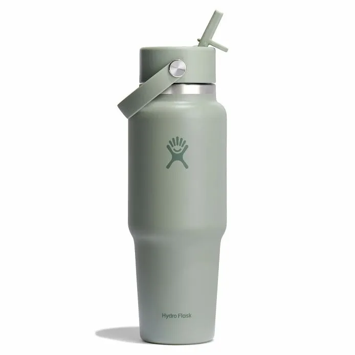 Hydro Flask 32oz - Wide Mouth Travel Bottle w Flex Straw