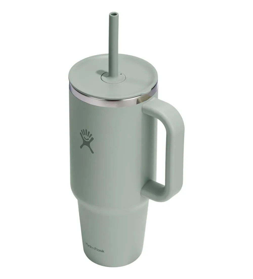 HYDRO FLASK 40 OZ ALL AROUND TRAVEL TUMBLER AGAVE