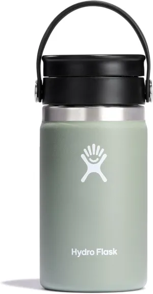Hydro Flask - Travel Coffee Flask 354 ml (12 oz)- Wide Mouth - Agave- new but opened scruffy box