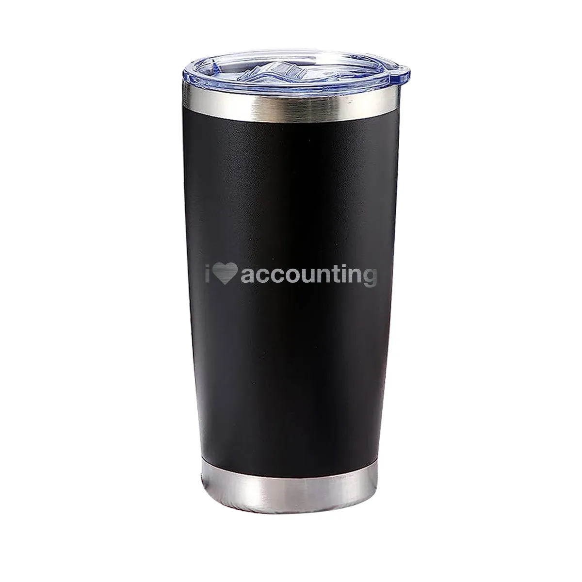 I Heart Accounting Tumbler