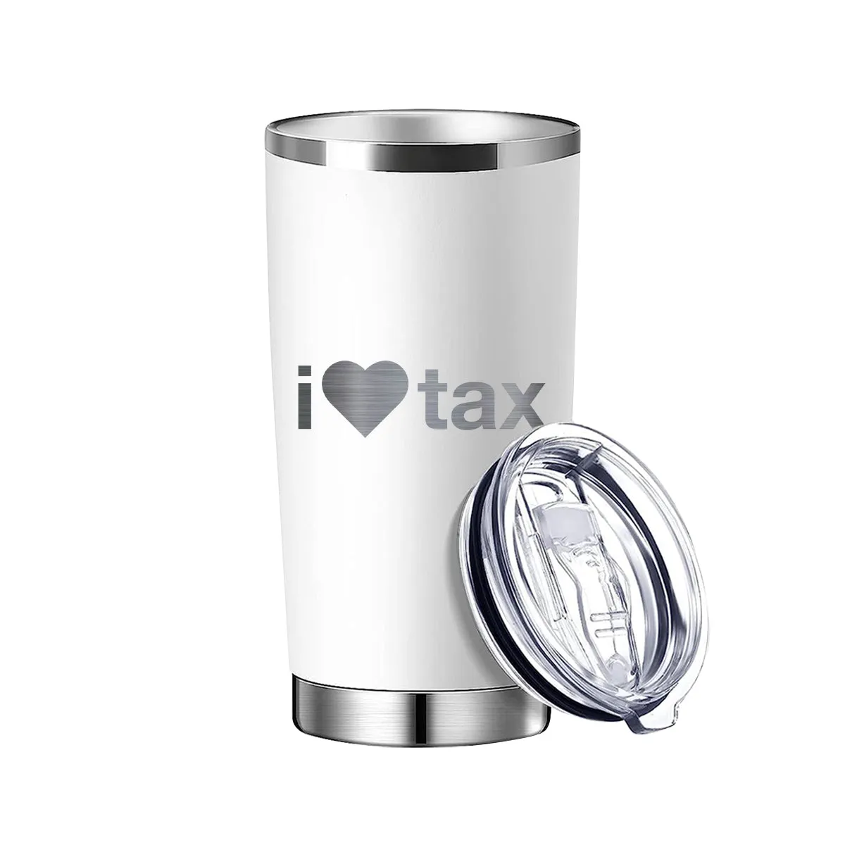 I Love Tax Tumbler