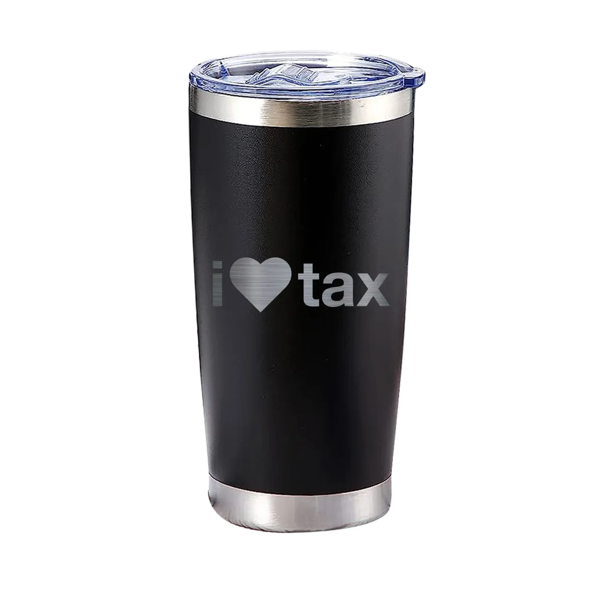 I Love Tax Tumbler