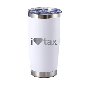 I Love Tax Tumbler