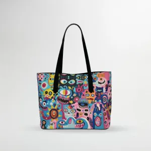 Icy Beasties Vegan Leather Tote Bag
