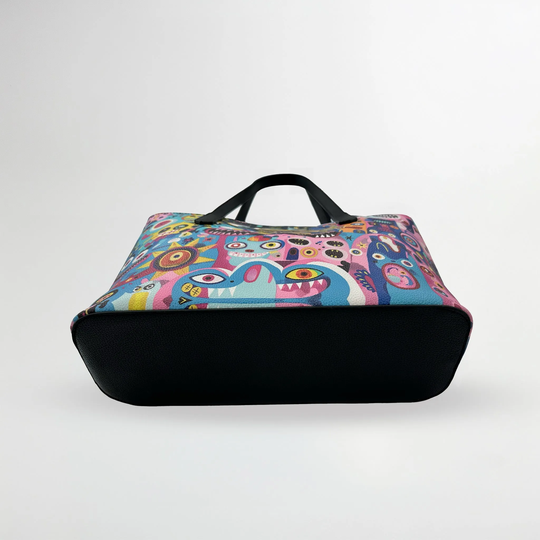 Icy Beasties Vegan Leather Tote Bag