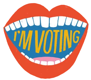 I'm VOTING Stickers