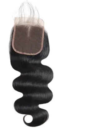 Indian Body Wave 4"x4" Lace Closure