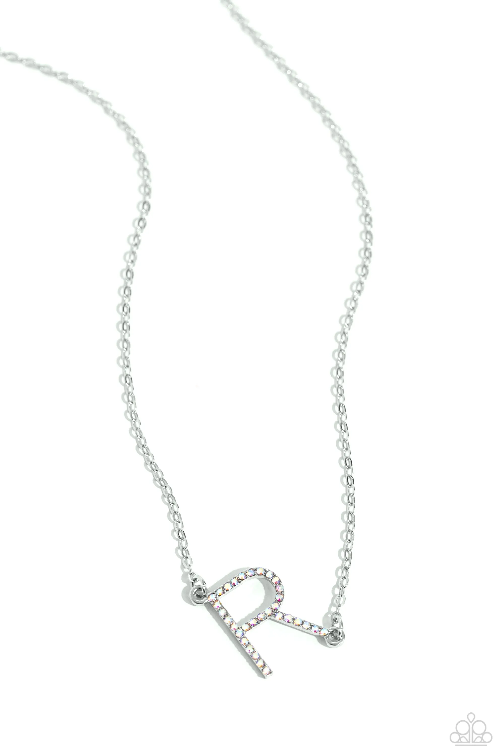 INITIALLY Yours - R - Multi Necklace - Paparazzi Accessories