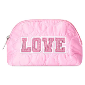 iScream - Love Heart Puffy Oval Cosmetic Bag