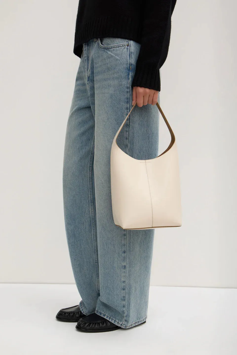 Jackie Shoulder Bag Cream