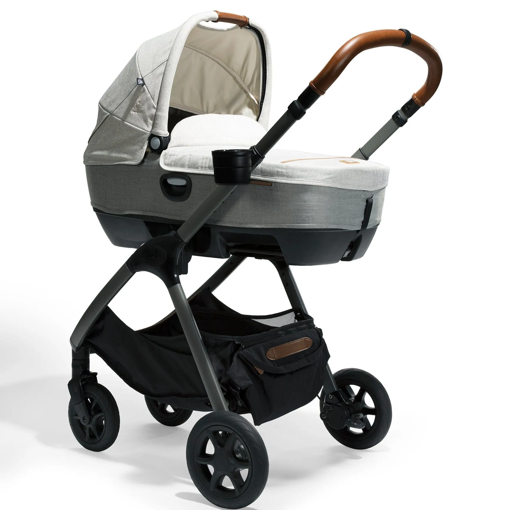 Joie Calmi Car Cot Bed in Oyster